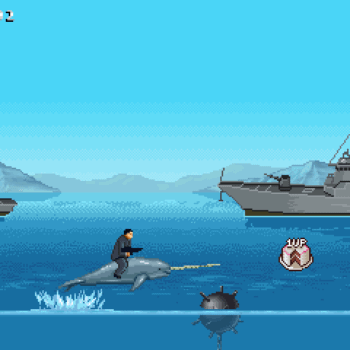 Play As Kim Jong-Un Riding A Narwhal In Kickstarter Game Glorious Leader!