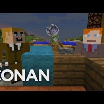Conan Wanted To Do A Whole Episode In Minecraft But Couldn't &#8211; Instead, Have A Small Taste