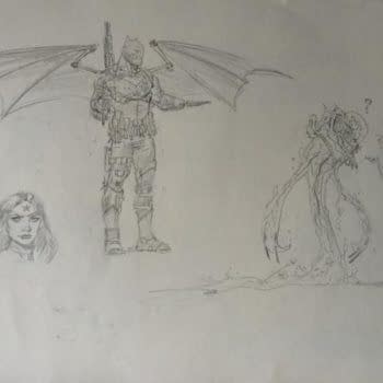 Greg Capullo's Concept Sketches For Batman: Endgame
