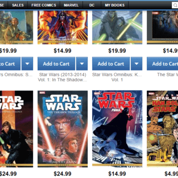 Marvel Now Selling All Of Dark Horse's Star Wars On ComiXology