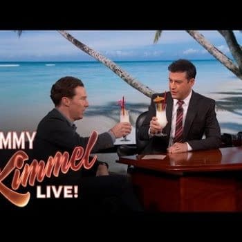 Benedict Cumberbatch Honeymoon's With Jimmy Kimmel