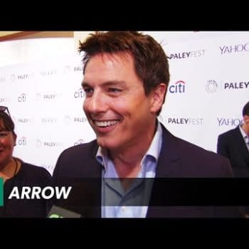 Arrow And The Flash Casts On The Red Carpet At PaleyFest
