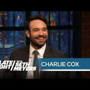 "Is Daredevil Blind?" &#8211; Charlie Cox Visits Seth Meyers