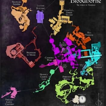 Here Is A Breakdown Of Bloodborne's Entire Map
