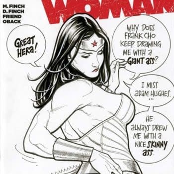 Frank Cho Gives Wonder Woman Her Own Pose, Finally
