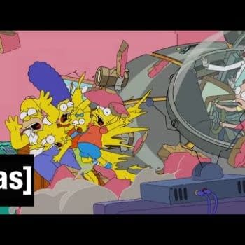 Adult Swim's Rick And Morty Visit Springfield