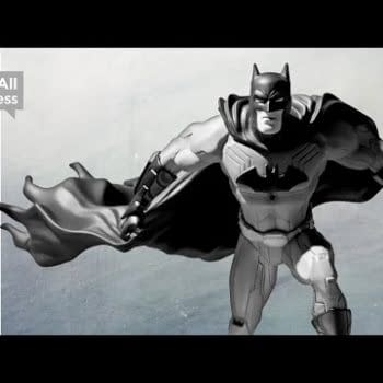 Win A Jim Lee Signed / Out Of Print Batman: Black &#038; White Statue