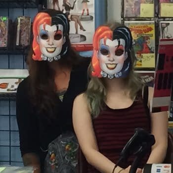 Harley Quinn Promo Masks Far More Creepy In Person