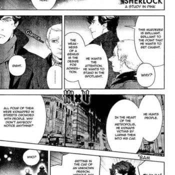 English Language BBC Sherlock Manga Banned In The USA