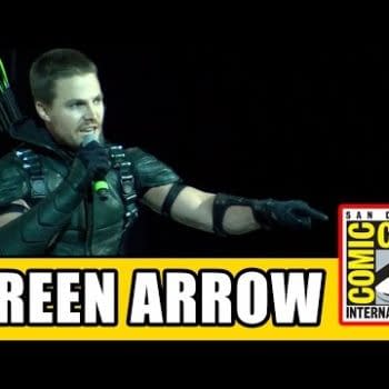 SDCC '15: Stephen Amell As The Green Arrow
