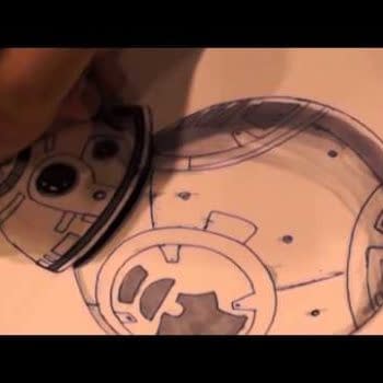 Transformers' Livio Ramondelli Draws Droid BB-8 (VIDEO)