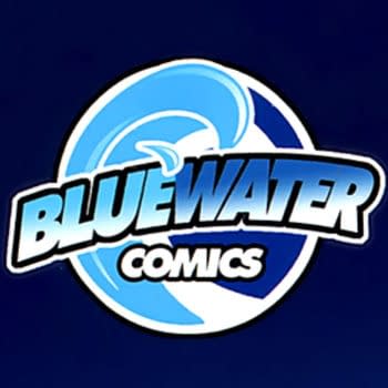Bluewater Comics logo.