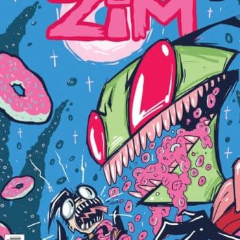 A Look At Jhonen Vasquez's Cover To Invader Zim #2