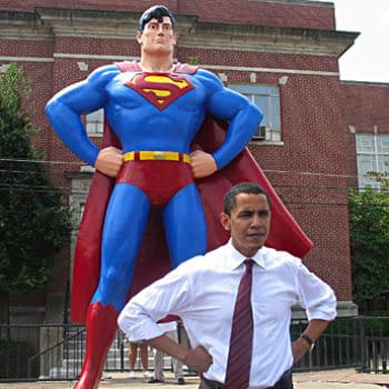 When Superman Meets Obama (Superman/Wonder Woman SPOILERS)