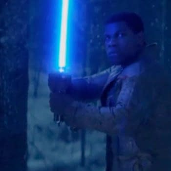 When Finn Gets Luke's Lightsaber&#8230;. Footage From Star Wars: The Force Awakens