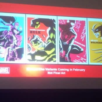 Block Print Variants, Vader Down, Totally Awesome Hulk and Gwenpool Art, From Marvel's Baltimore Presentation