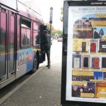 Vancouver's Bus Stops Turn Into Comic Book Pages
