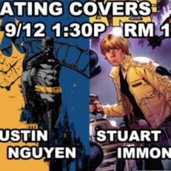 Creating Comic Covers At Long Beach Comic Con