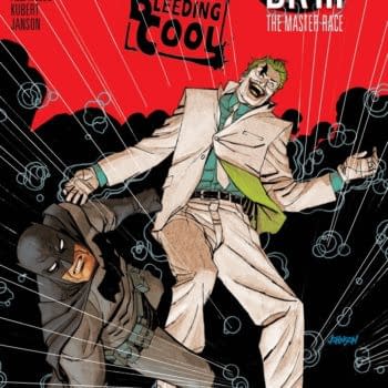 Midtown's Retailer Variant For Dark Knight III: The Master Race &#8211; Bleeding Cool Tries It On For Size