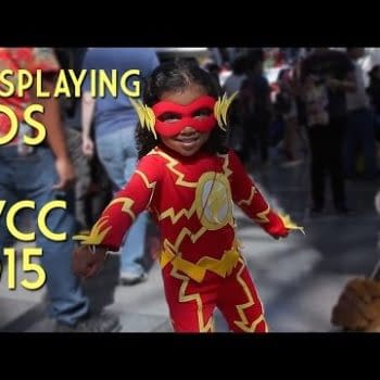 Cosplaying Kids At NYCC '15 &#8211;  Rick Grimes, Chucky And The Cutest Flash Ever (VIDEO)