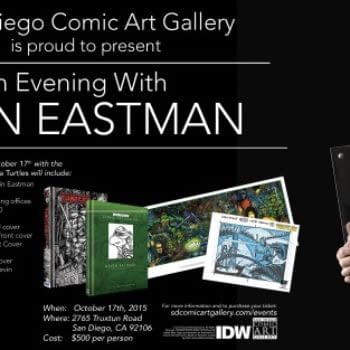Only 25 Tickets Available To An Evening With Kevin Eastman In San Diego