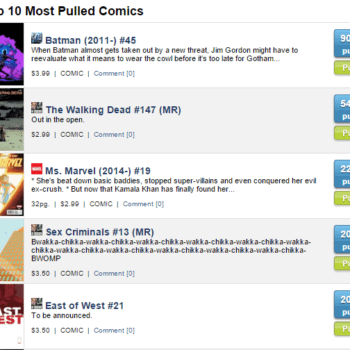 ComiXology Retires The Pull List On iOS Devices
