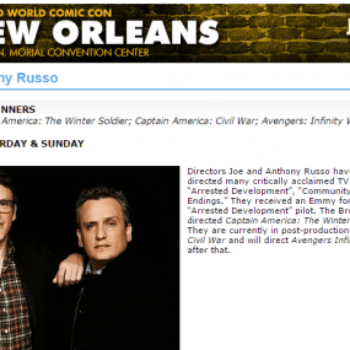 The Russo Brothers Come To Wizard World New Orleans &#8211; Will They Have Civil War To Show?
