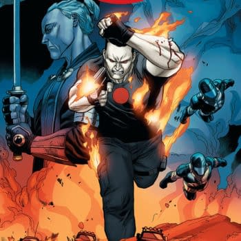 Ninjak Vs An Army Of X-O's In Bloodshot Reborn #11