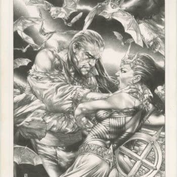 Jay Anacleto's Amazing Detail On Blood Queen Vs Dracula #4 Cover