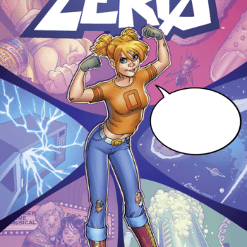 The First Blank Speech Balloon Cover Variant, For Palmiotti And Conner's Super Zero