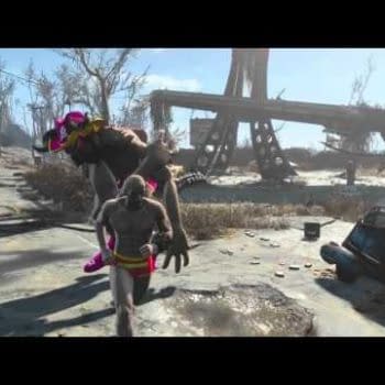 This Fallout 4 Macho Man Deathclaw Mod Is The Stuff Of Nightmares
