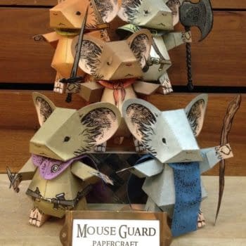 Build Your Own Mouse Army: A Mouse Guard Paper Craft For Fans