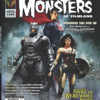 Wonder Woman, Batman And Superman On The Cover Of Famous Monsters