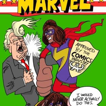 Ms Marvel Writer To Talk To Marvel About CEO Donation To Donald Trump's Veteran Appeal (UPDATE)