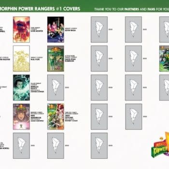 Mighty Morphin Power Rangers #1 Retailer Exclusive Covers – Day Two