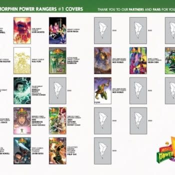 Mighty Morphin Power Rangers #1 Retailer Exclusive Covers – Day Five