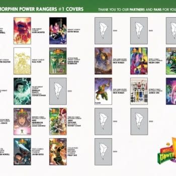 Mighty Morphin Power Rangers #1 Retailer Exclusive Covers – Day Six
