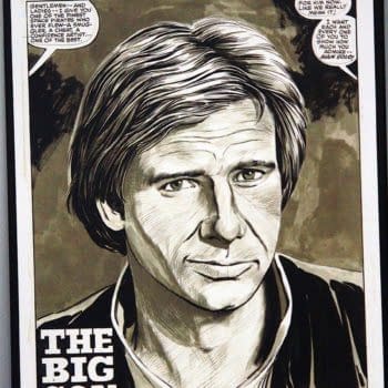 Howard Chaykin's Star Wars Original Art At London Super Comic Con