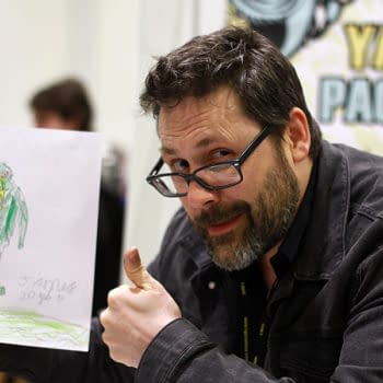 Yannick Paquette Contends For Nicest Artist Award At London Super Comic Con