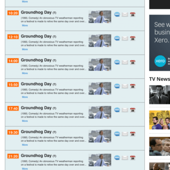 How One British TV Station Is Celebrating Groundhog Day Today&#8230;