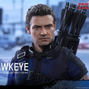 New Hot Toys Hawkeye Figure Comes With A Friend