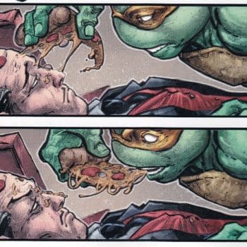 Is This Batman's First Pizza? Courtesy Of TMNT&#8230;