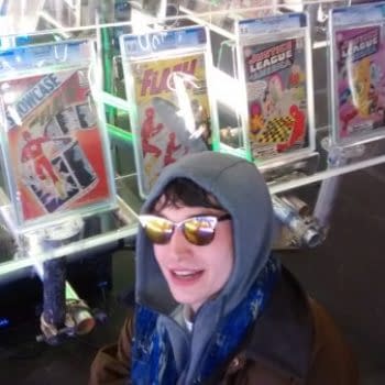 And Finally &#8211; When Ezra Miller Meets The First Appearance Of Barry Allen