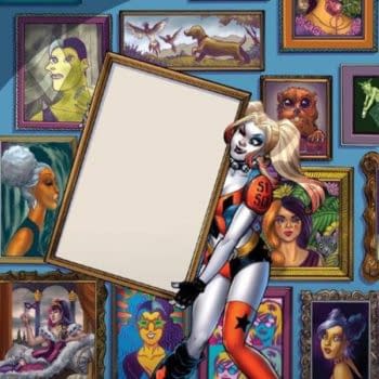 Amanda Conner Asks You To Help Her Finish This Harley Quinn Variant Cover