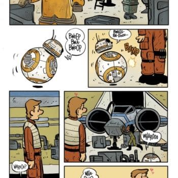Chris Eliopoulos Draws BB-8 Comic For Star Wars: Poe Dameron