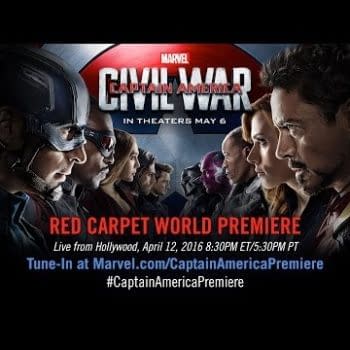 Marvel To Live Stream Captain America: Civil War Red Carpet Premiere
