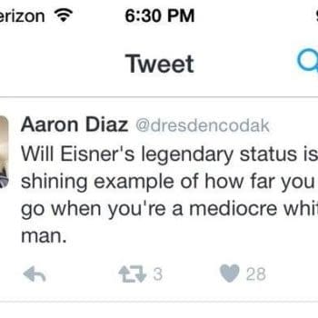 Tweeted Then Deleted: Aaron Diaz On Will Eisner