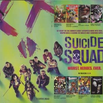 The Ads For Suicide Squad In Suicide Squad #1 FCBD