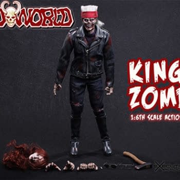 Like Billy Idol, But Undead &#8211; King Zombie 1:6th Scale Figure