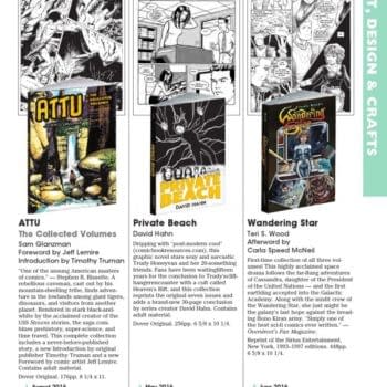 Dover Books Revive Nineties Indie Titles Wandering Star, Private Beach And More